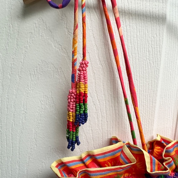 Farm Rio Coral Summer Sun Mini Dress - Picture 6 of 7